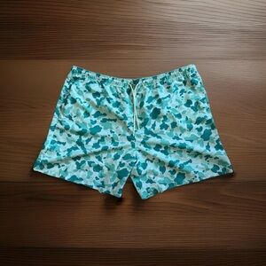 Magellan Outdoors Men's 3XL Shore & Line Beach Glass Distress Camo Swim Shorts